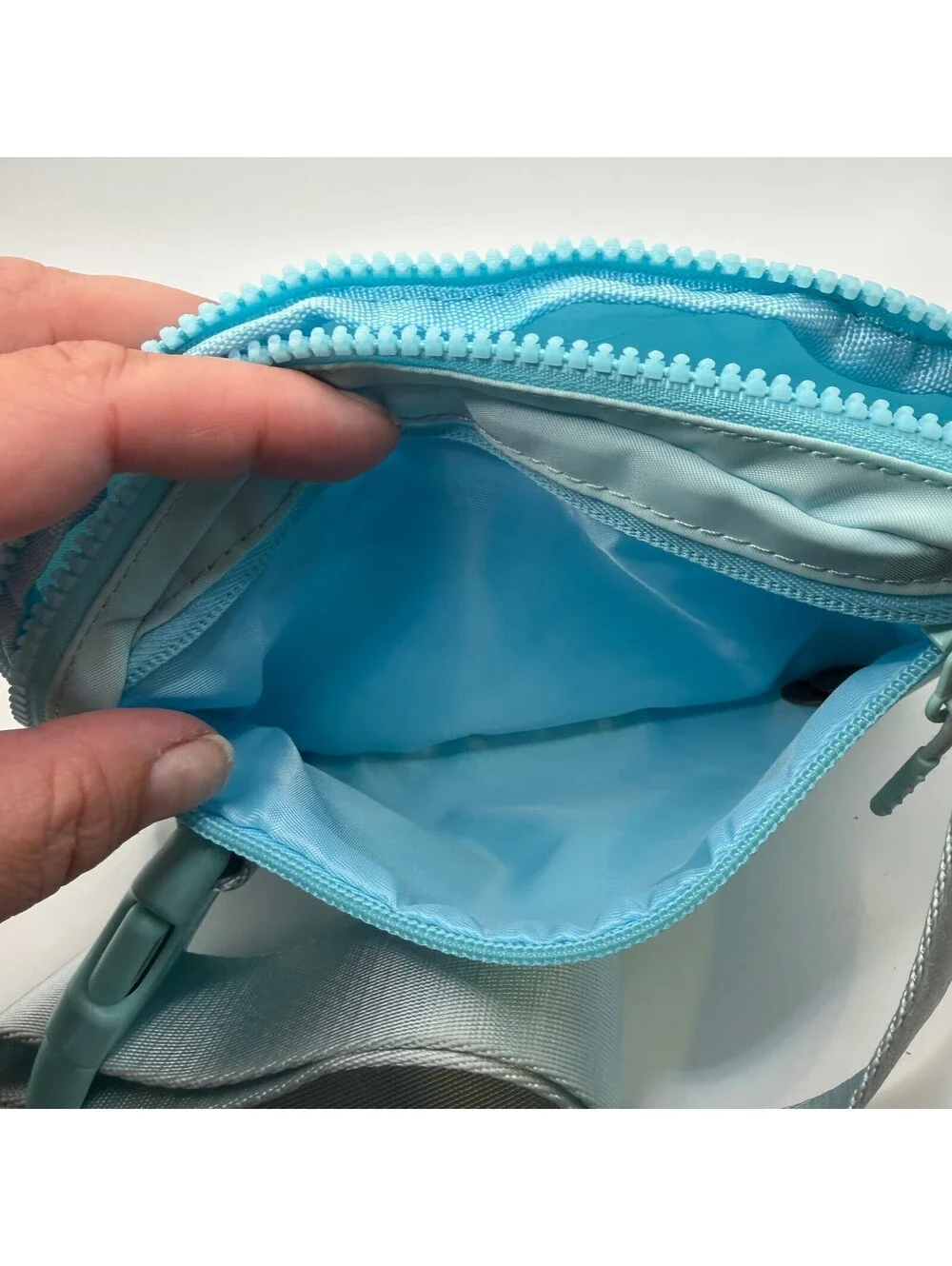 Lululemon Blue Crossbody Bag with Adjustable Strap